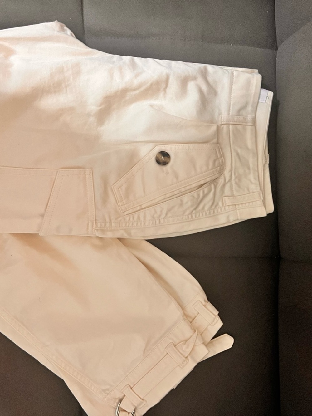 Reiss Cream Ankle Trousers - Picture 10 of 12